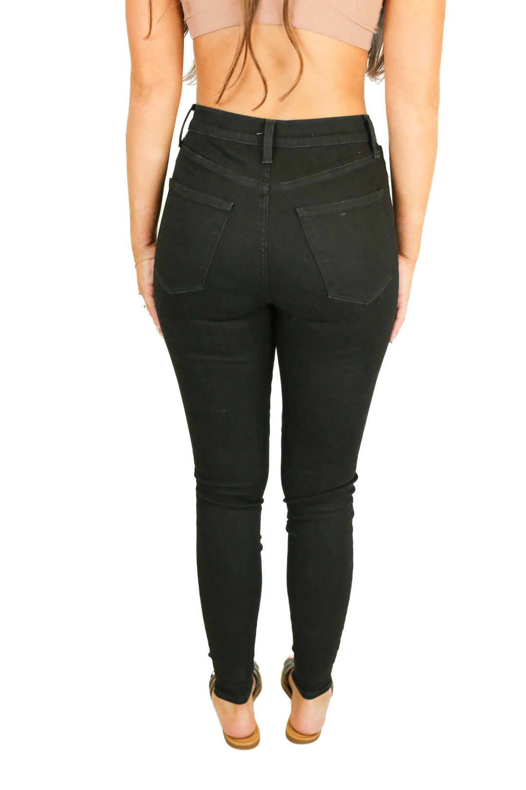 Lucky Brand Black Skinny Jeans (Uni Fit 3- W 27-29)