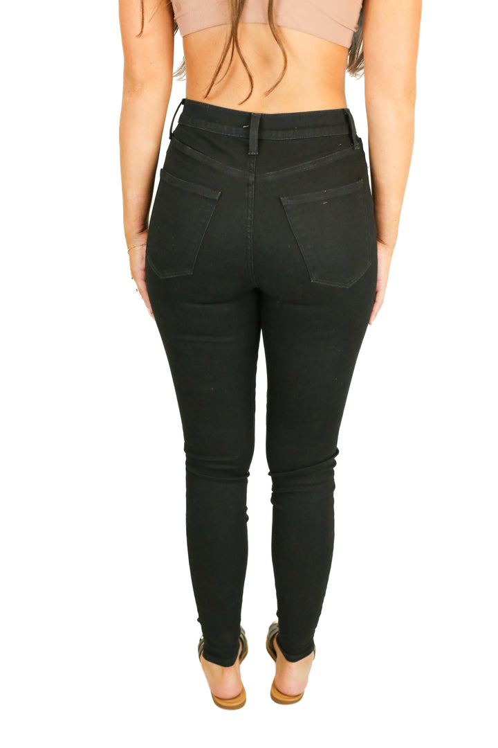 Lucky Brand Black Skinny Jeans (Uni Fit 3- W 27-29)