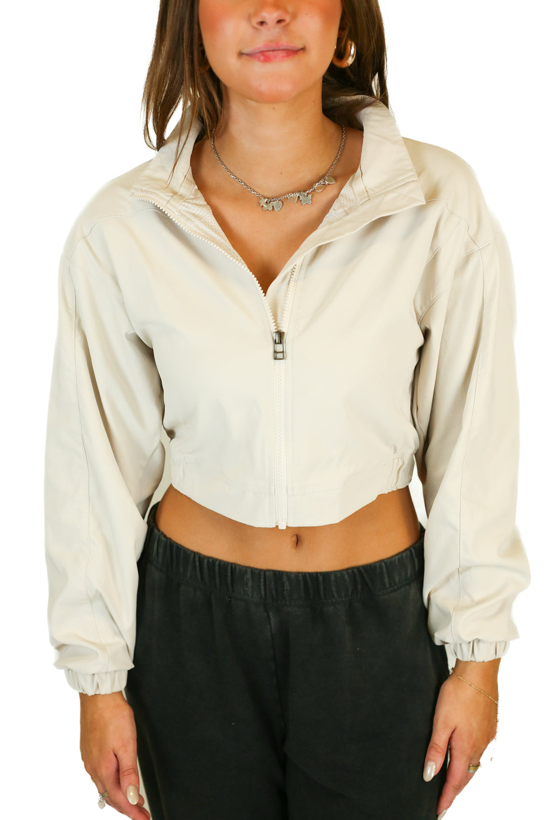 Noli bone reversible activewear zip up jacket (M)