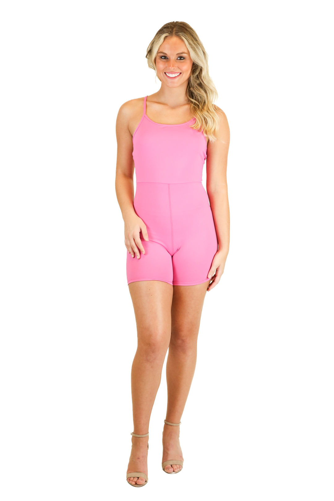 pink activewear onesie (s)
