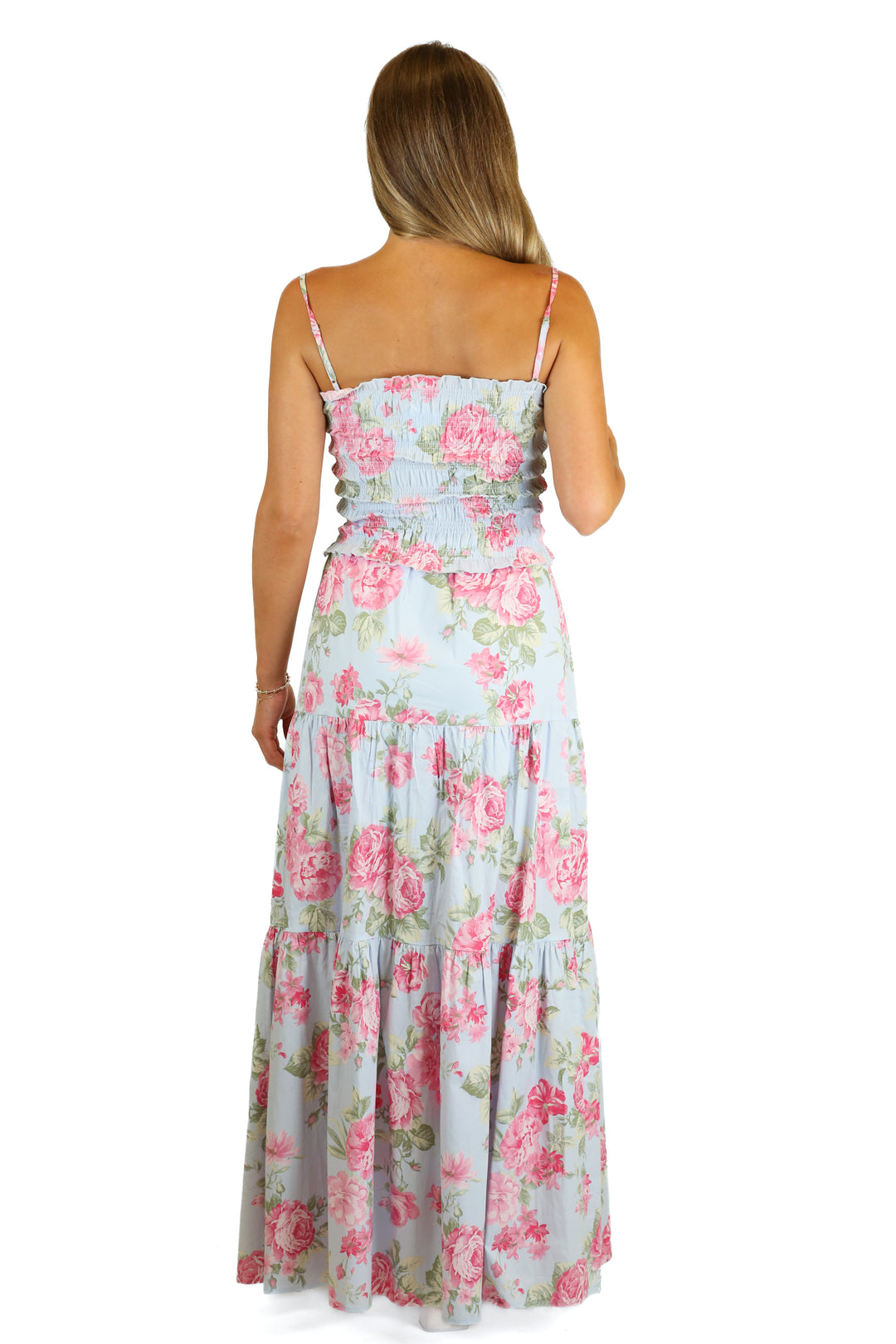 Wayf Maxi Floral Two Piece Set (xs)