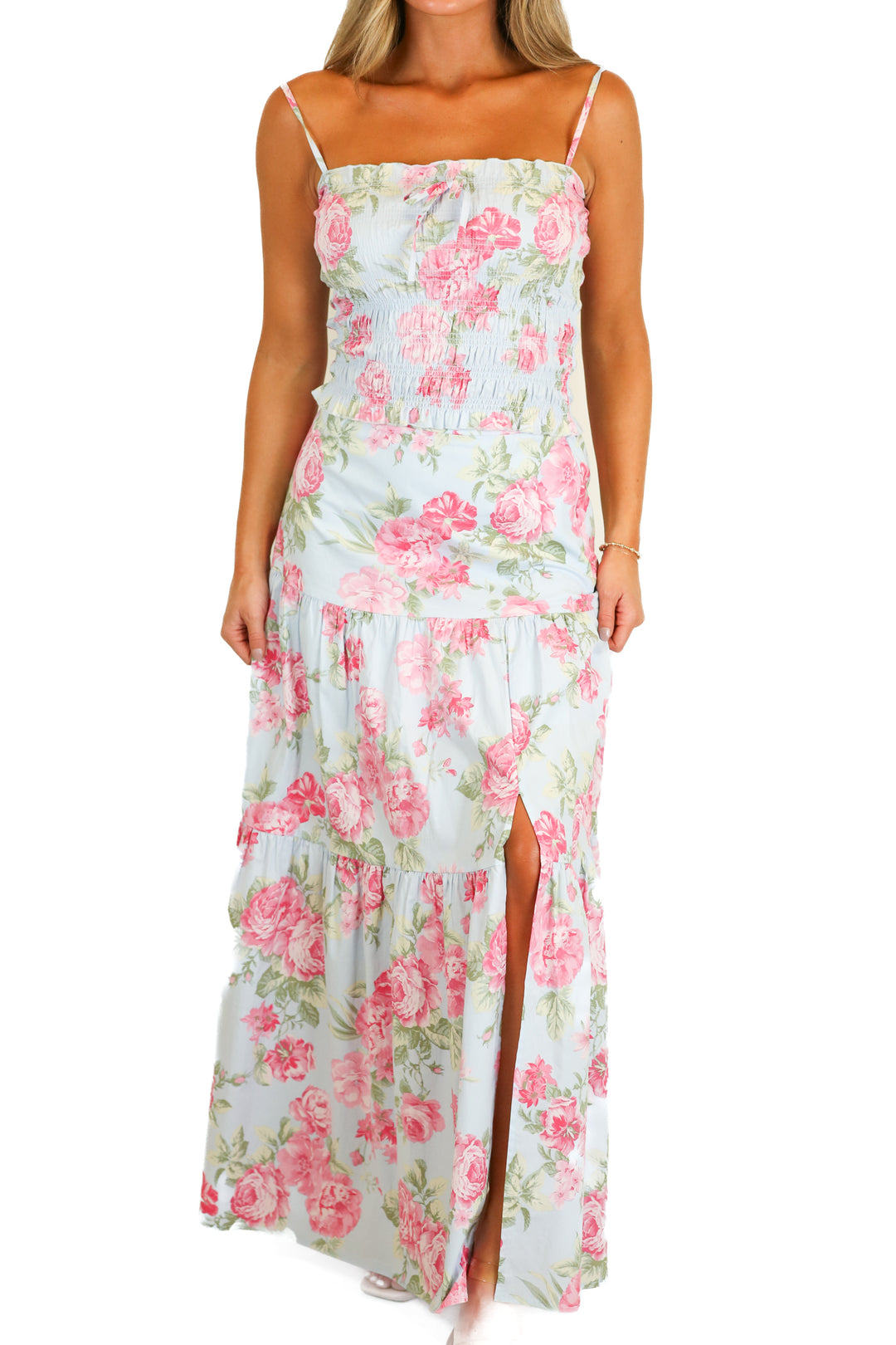 Wayf Maxi Floral Two Piece Set (xs)