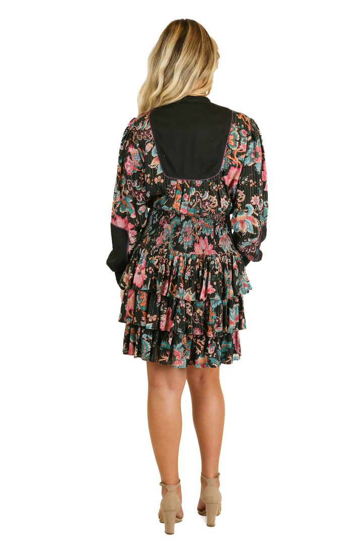 love the label smocked waist dress (s; retail $350)