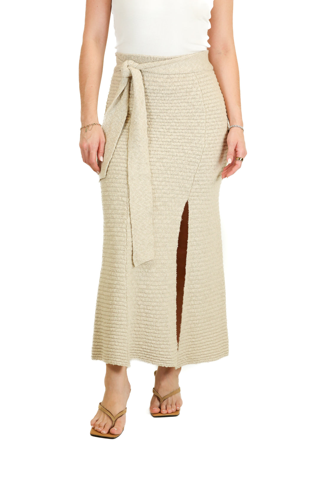 free people maxi sweater skirt (xs)