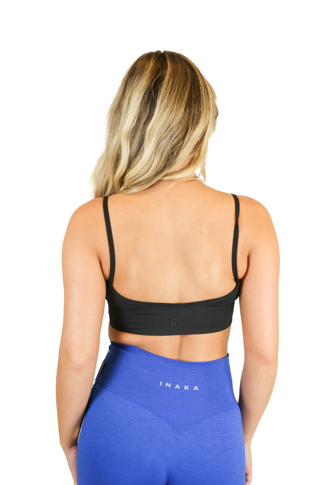 Inaka Performance black ribbed sports bra (S)