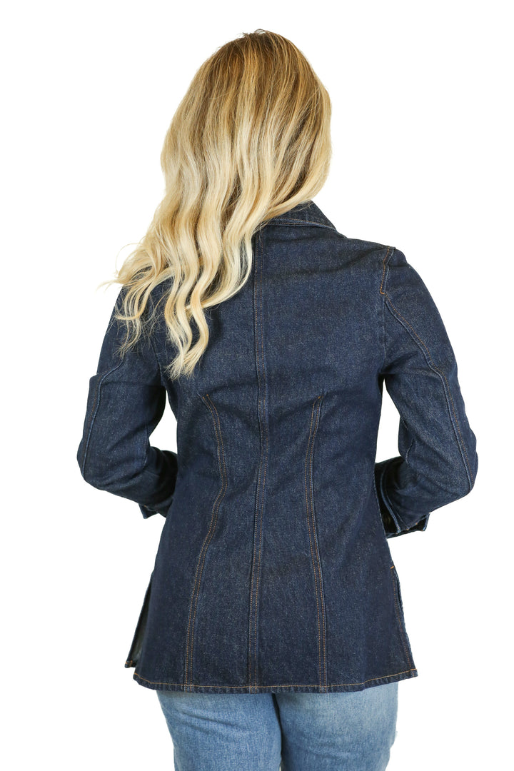 H&M Dark Denim Shacket NWT (XS)