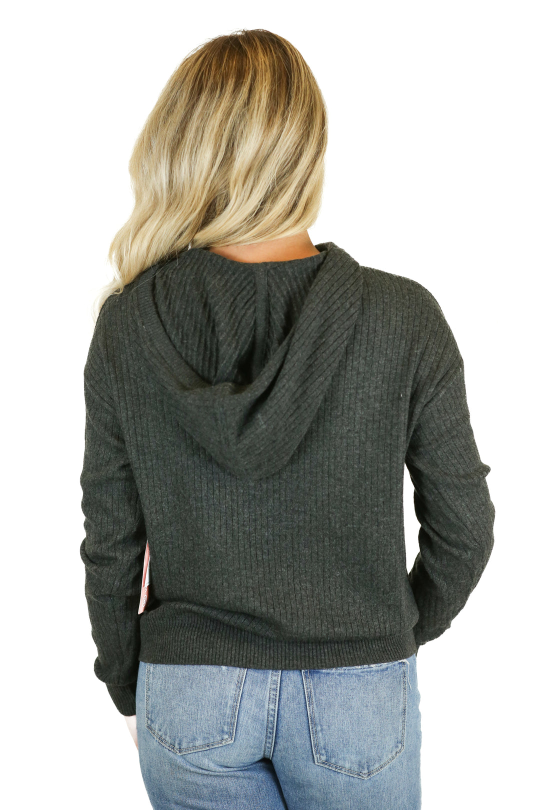 Spiritual Gangster Vintage Black Rib Hoodie  NWT (XS; Retail $128)