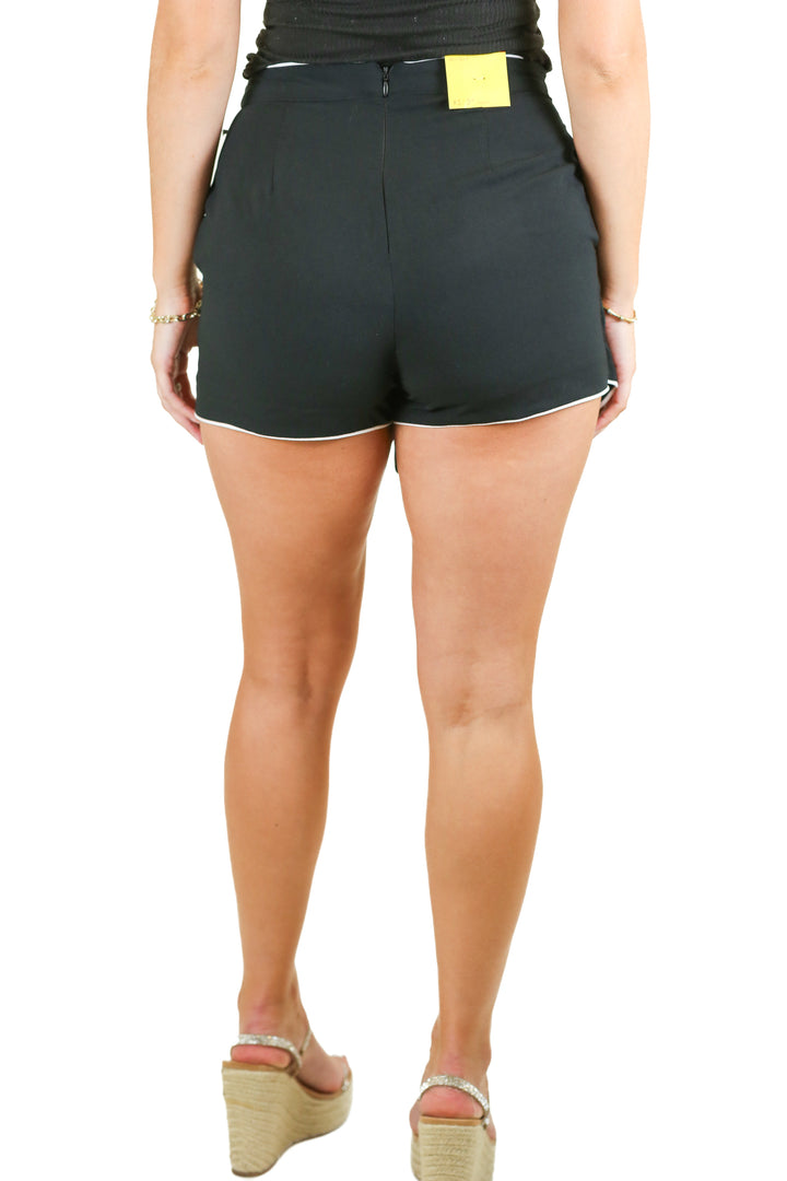 DVF x Target Black Mini Skort NWT (XS; Retail $30)
