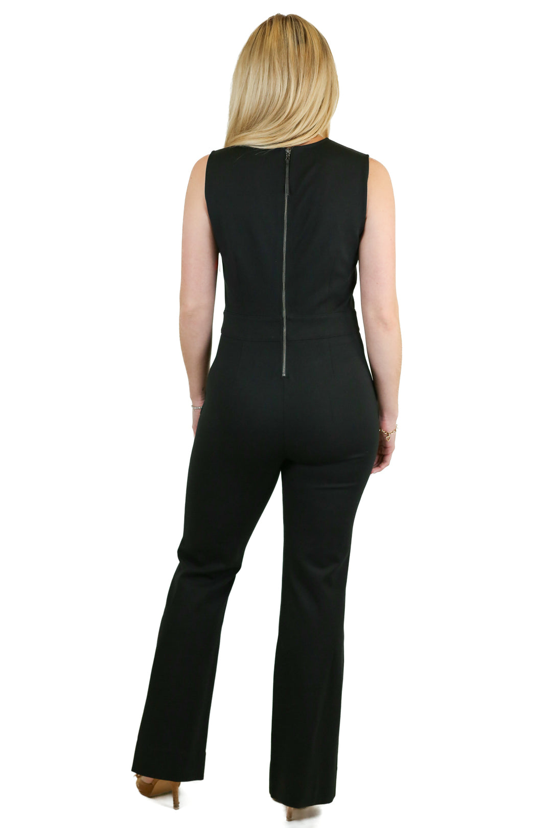 Spanx Black Perfect Sleeveless Jumpsuit NWT (S/Petite)