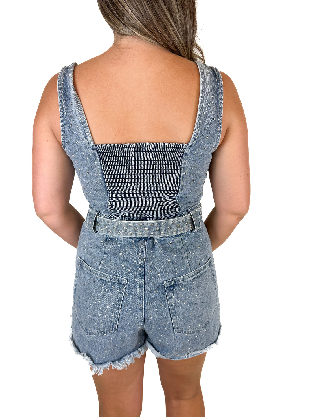Show Me Your Mumu Sparkling Romper (M)