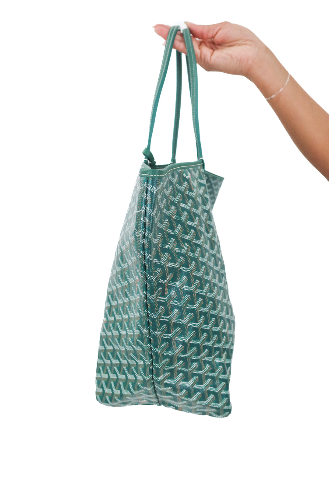 goyard goyardine St. Louis GM in Green
