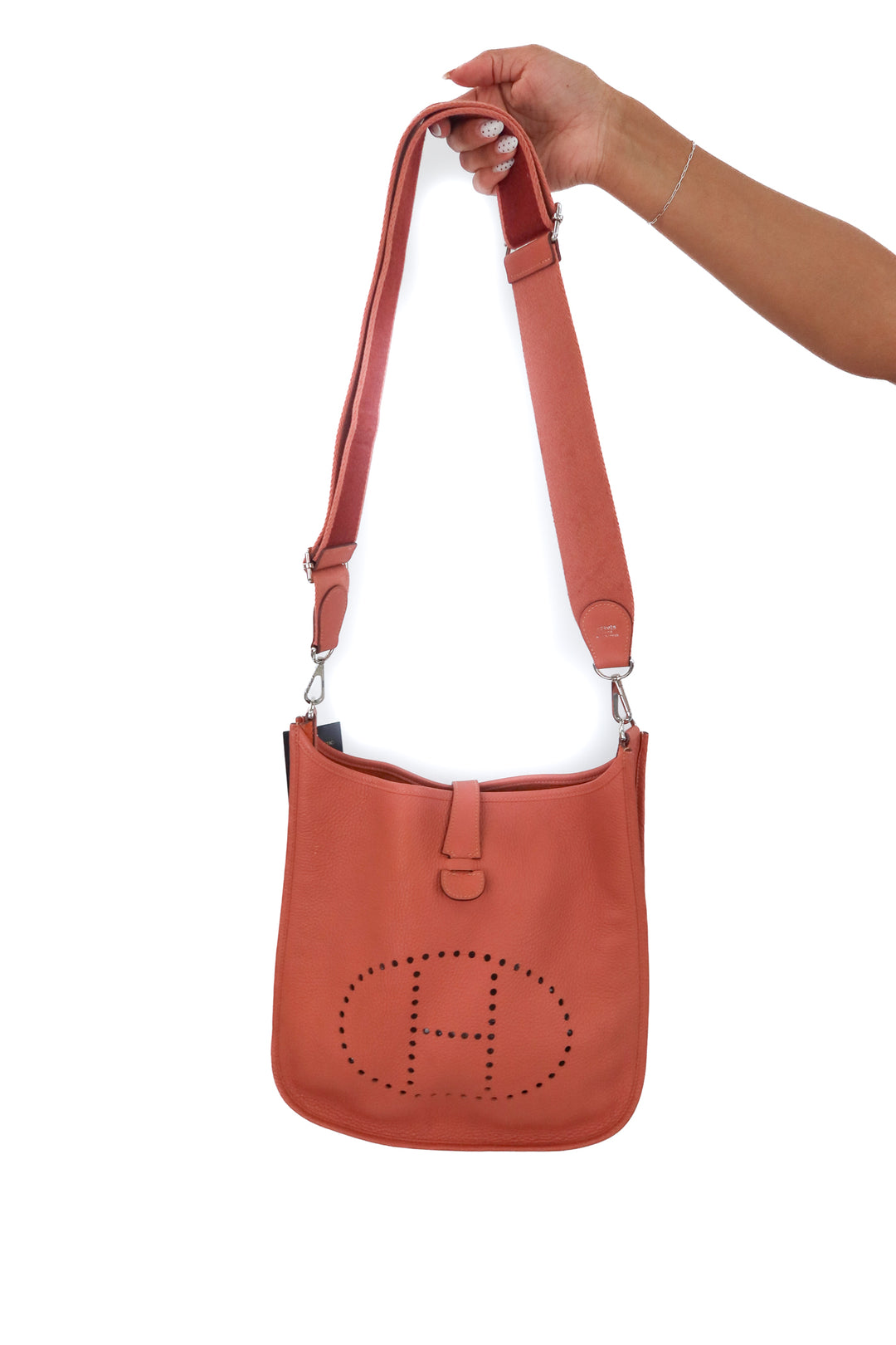 Hermes Evelyne in Clemence Leather