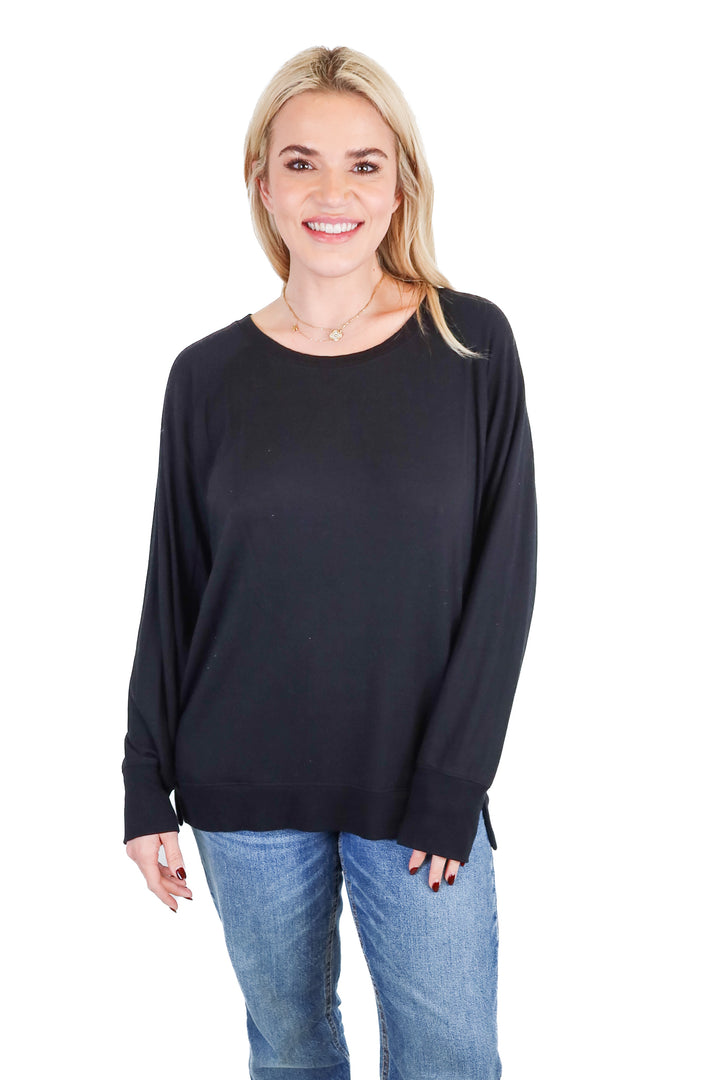 Tavi black long sleeve sweater (S)