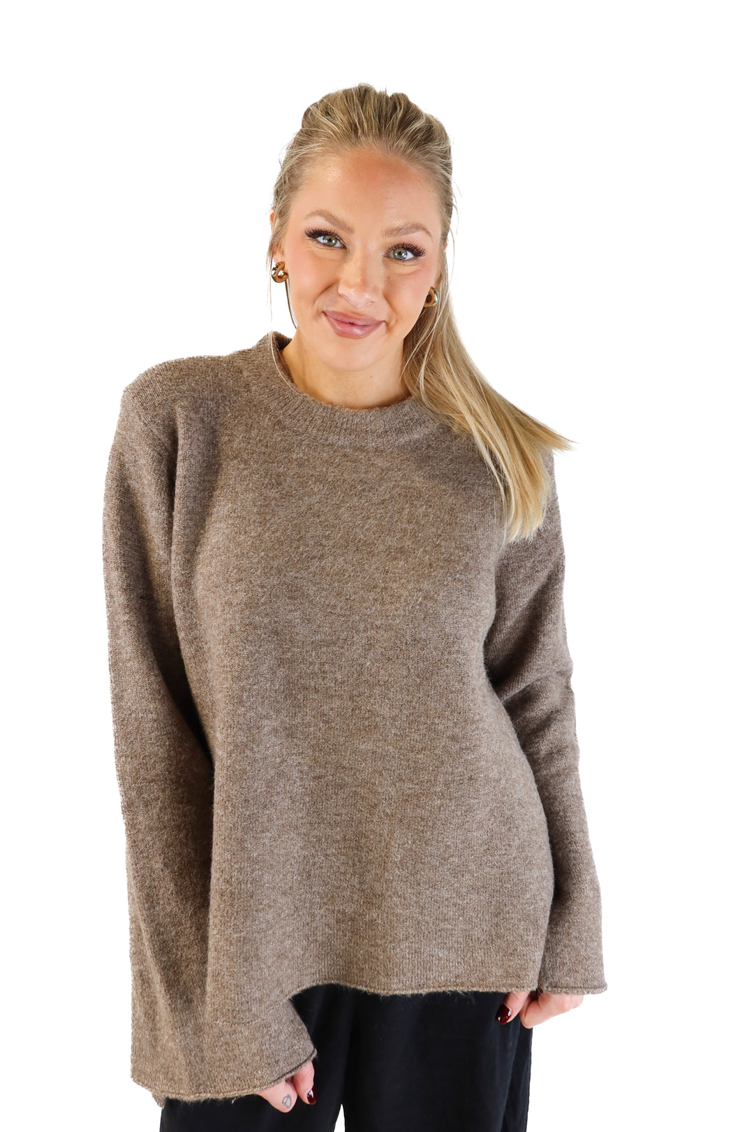 Zara Heathered Birch Sweater (M)