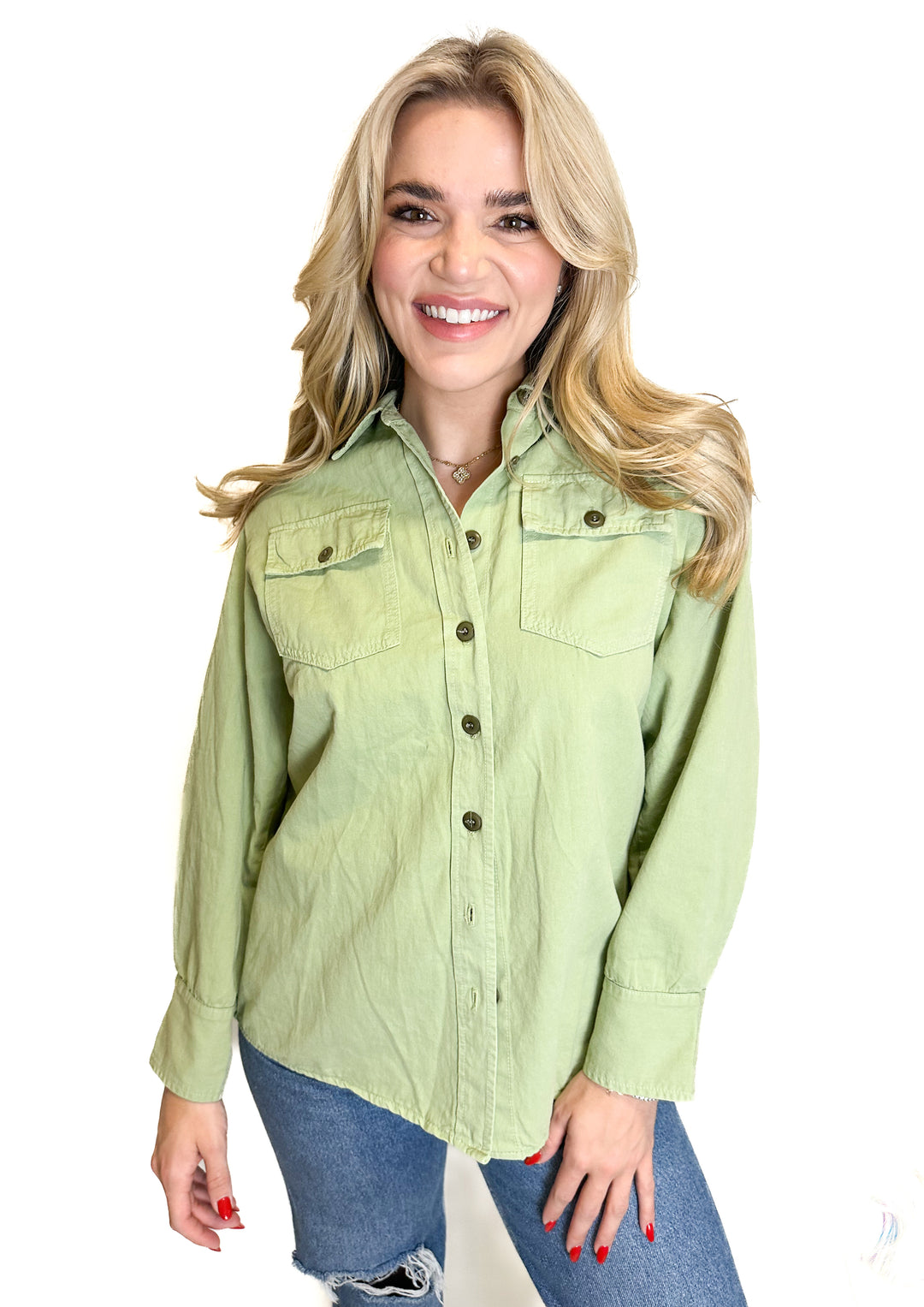 The Great Green Button-Down Shirt NWT (0)
