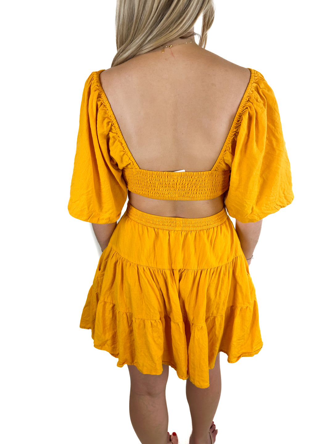 Free People Marigold Mini Dress (XS)