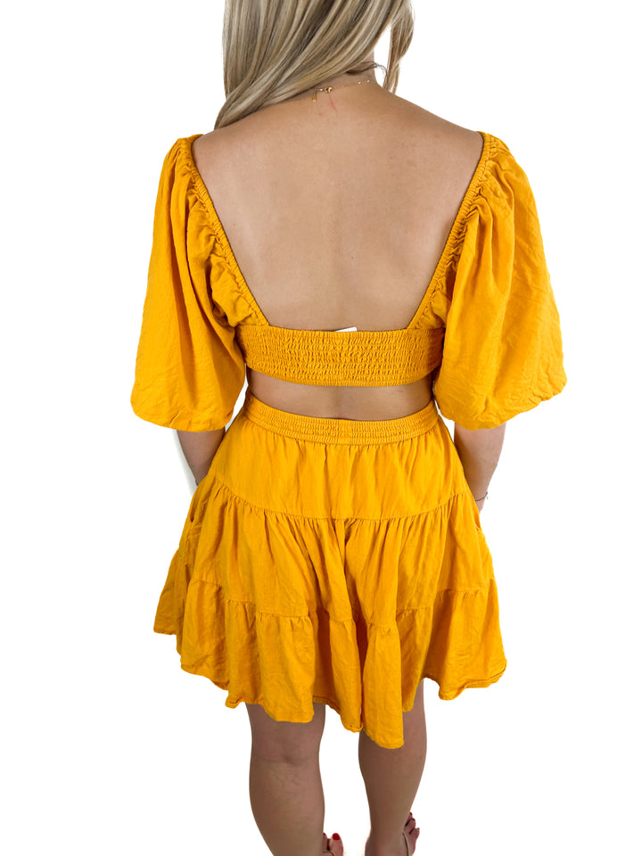 Free People Marigold Mini Dress (XS)
