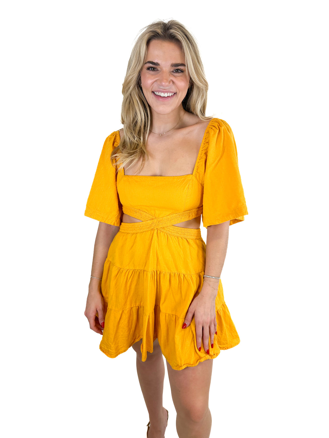 Free People Marigold Mini Dress (XS)
