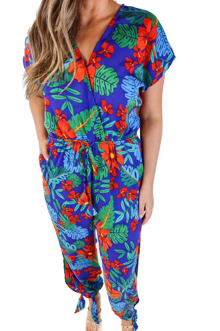 Dress forum tropical jumpsuit (L)