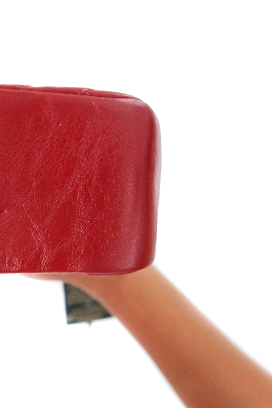 Chanel Chevron Red Two-Way Single Flap (est. retail $8,900)