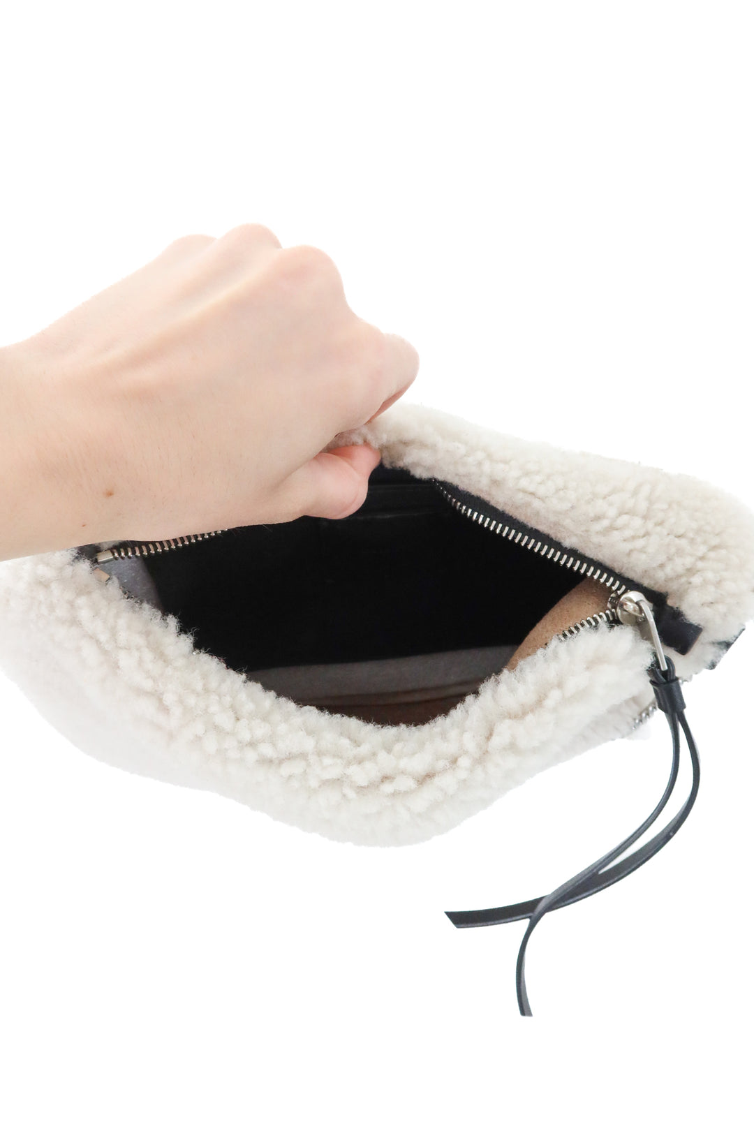 allsaints sherpa bag (retail $600)