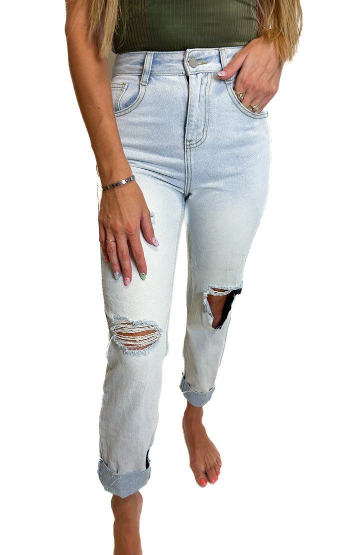 English Factory High Waist '90s Jeans NWT (24)