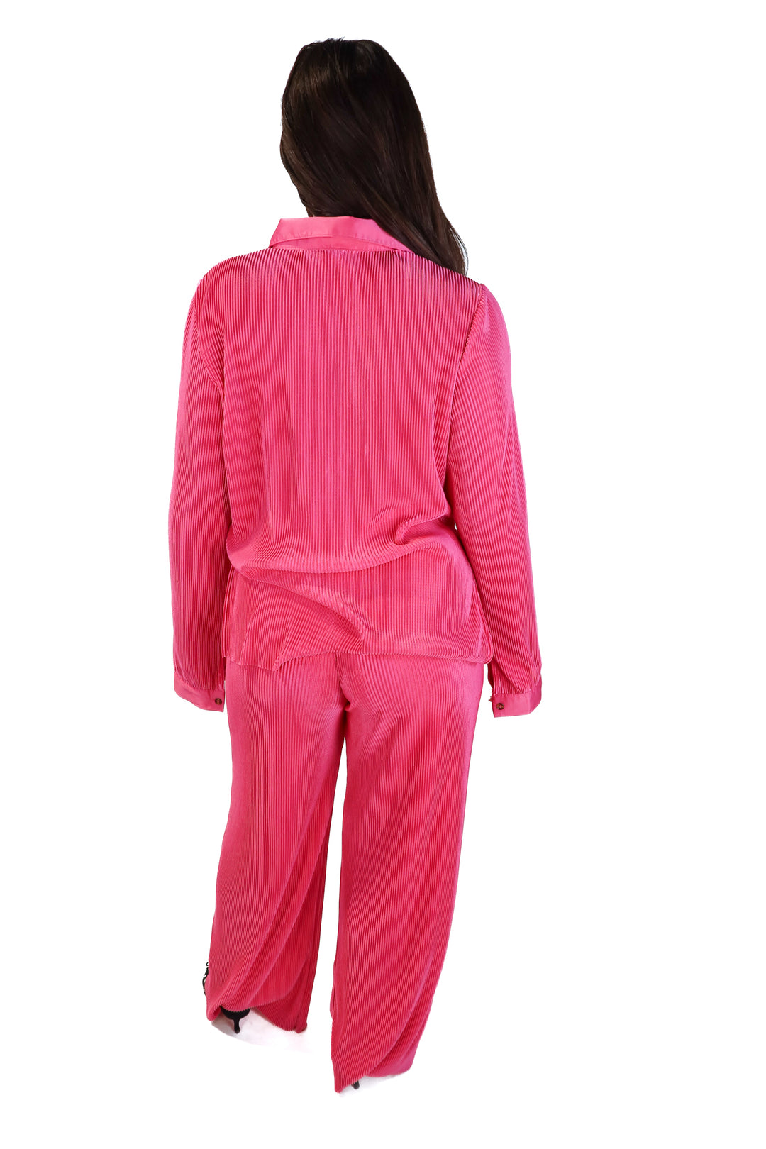 Lisamaree pink plisse set (s; retail $250)