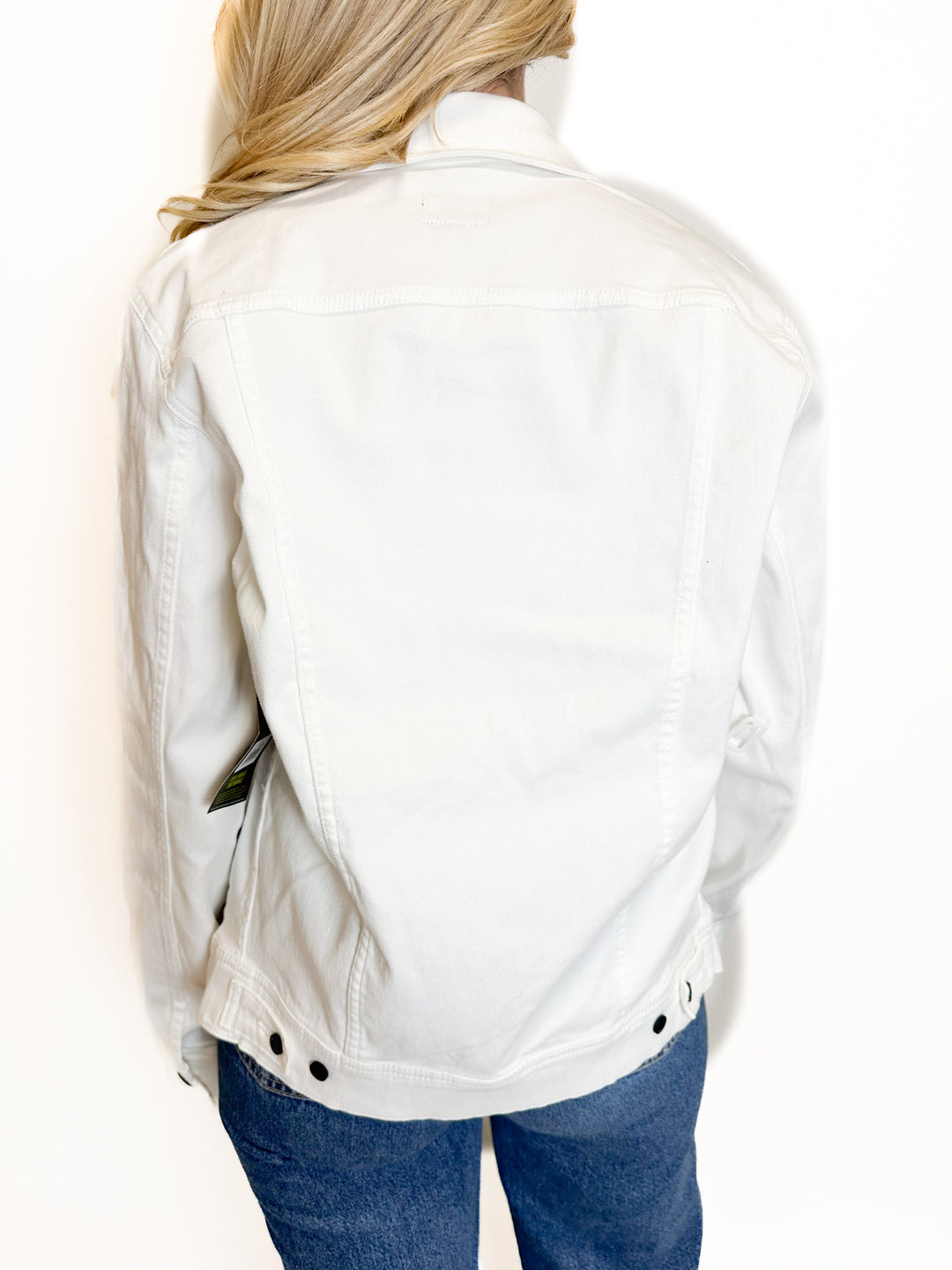 Lee White Denim Jacket (S)