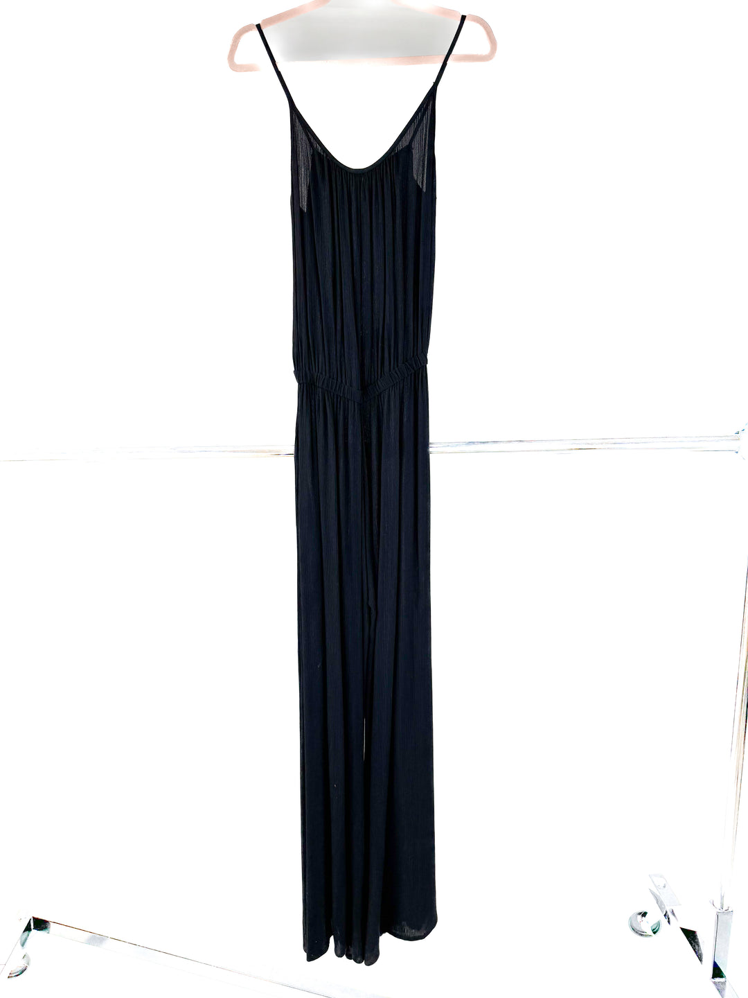 Elan black jumpsuit (S; retail $122)