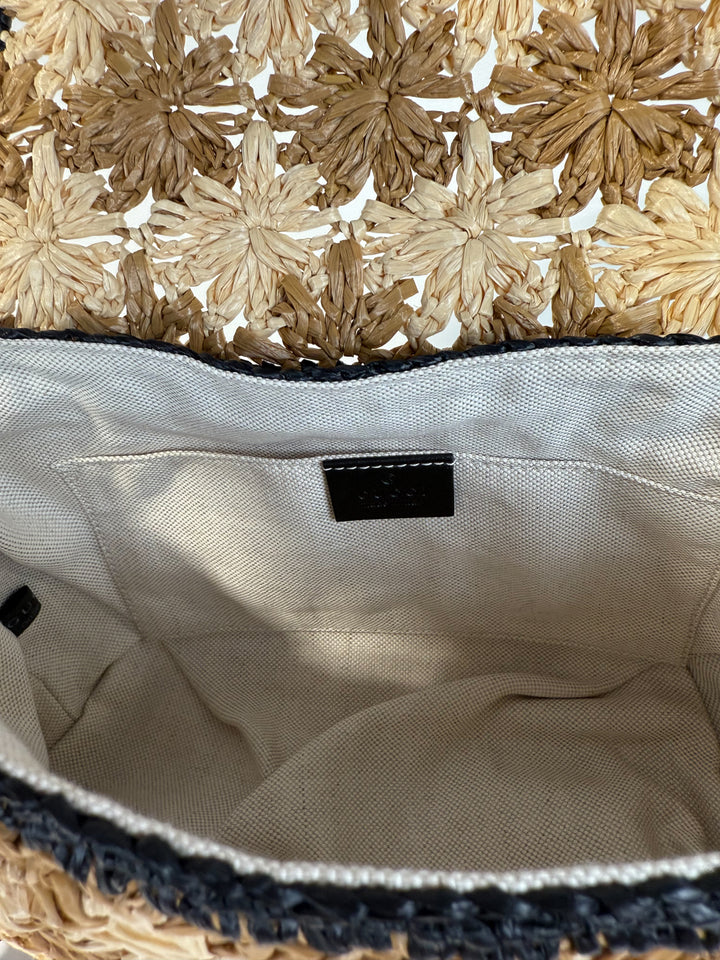 Gucci Azalea Raffia Bag NWOT (retail $2,100)