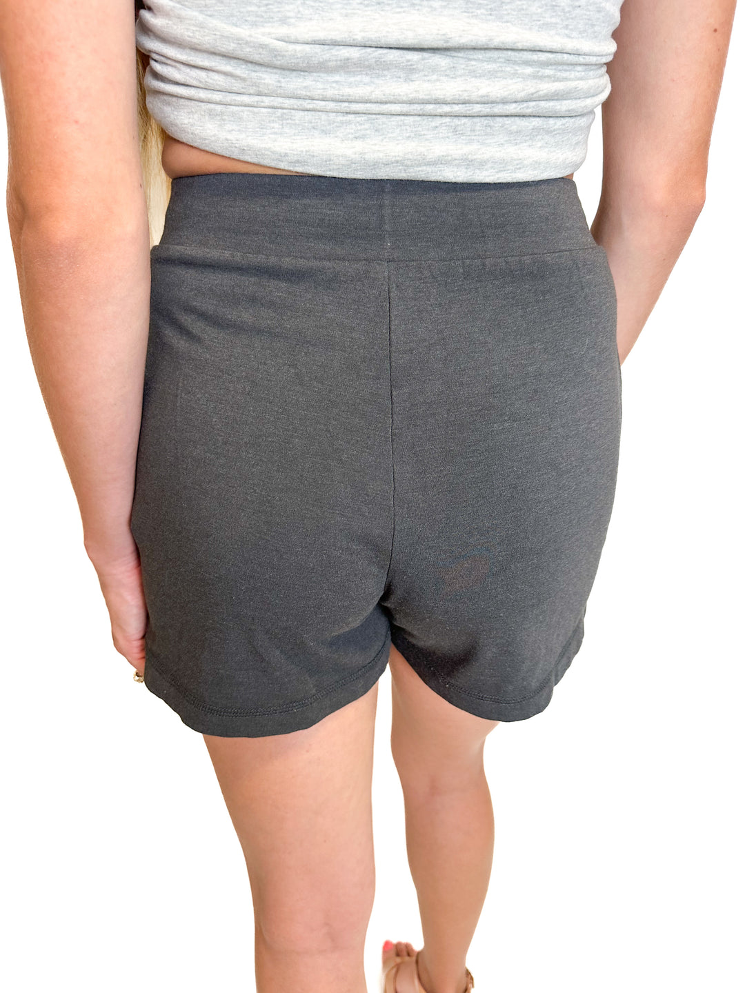 Cozy Earth Gray Shorts (XS)
