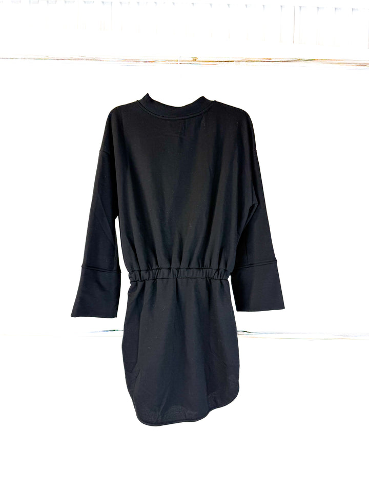 superdown black mockneck dress NWT (s)