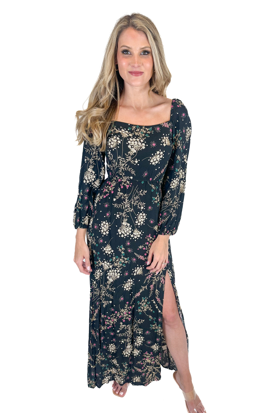 Lovestitch Floral Maxi Dress NWT (S)