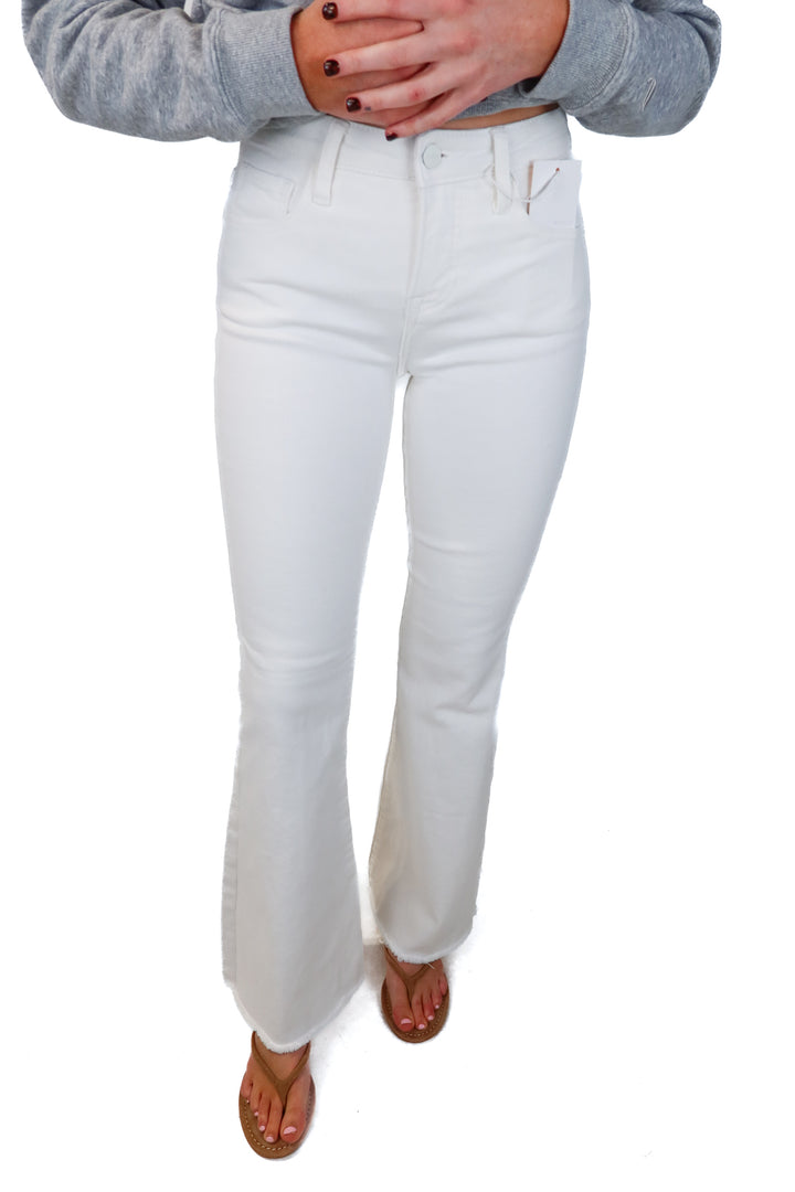 Risen white jeans NWT (24; retails for $74)