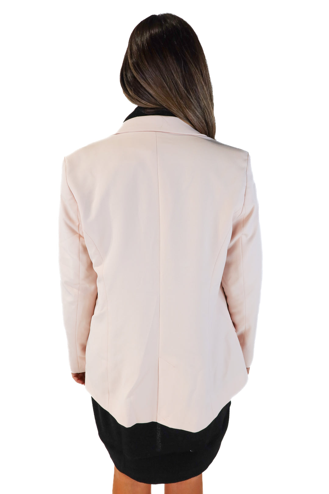 Maurice’s blush three button blazer (L)