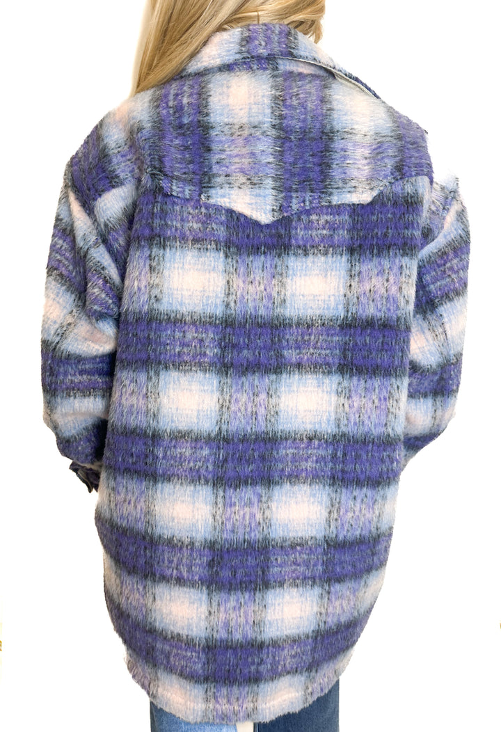 Wrangler Plaid Jacket (S)