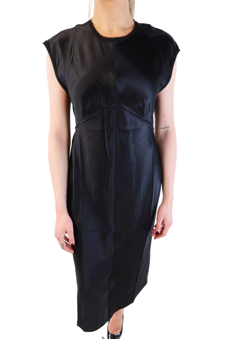 Banana Republic Black Silk Dress (S; retail $225)