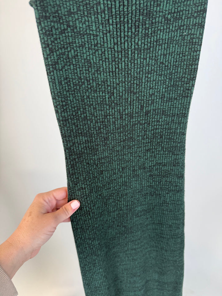 SLAY house of harlow green knit maxi dress (m; retail $198)
