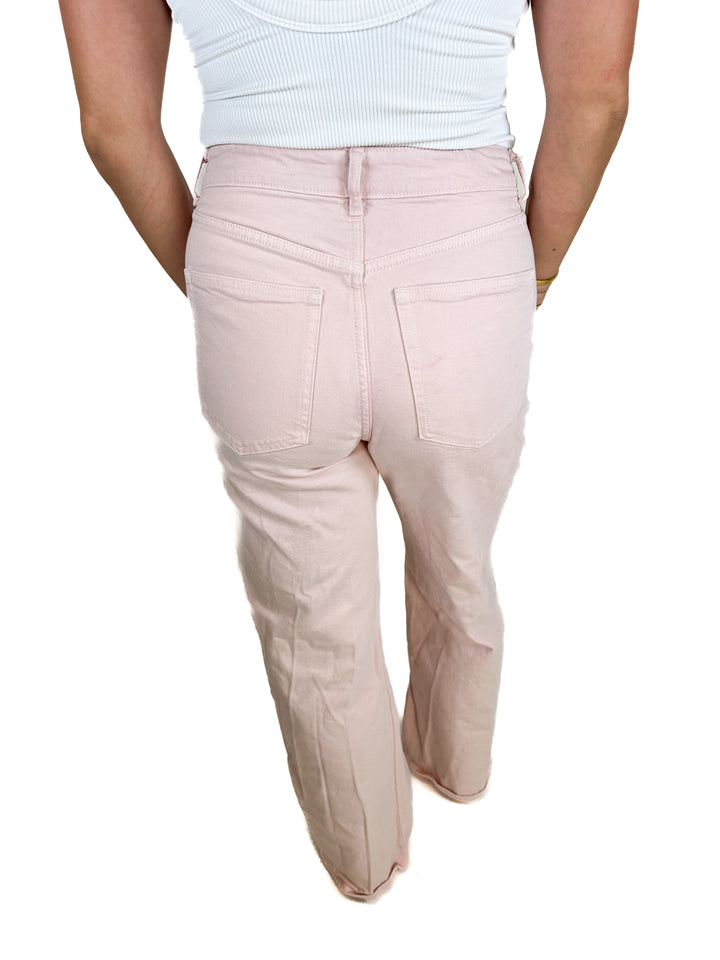 H&M Light Pink Jeans (10)
