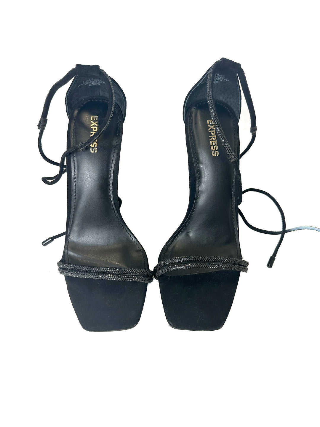 Express Black Stiletto Heels (7.5)