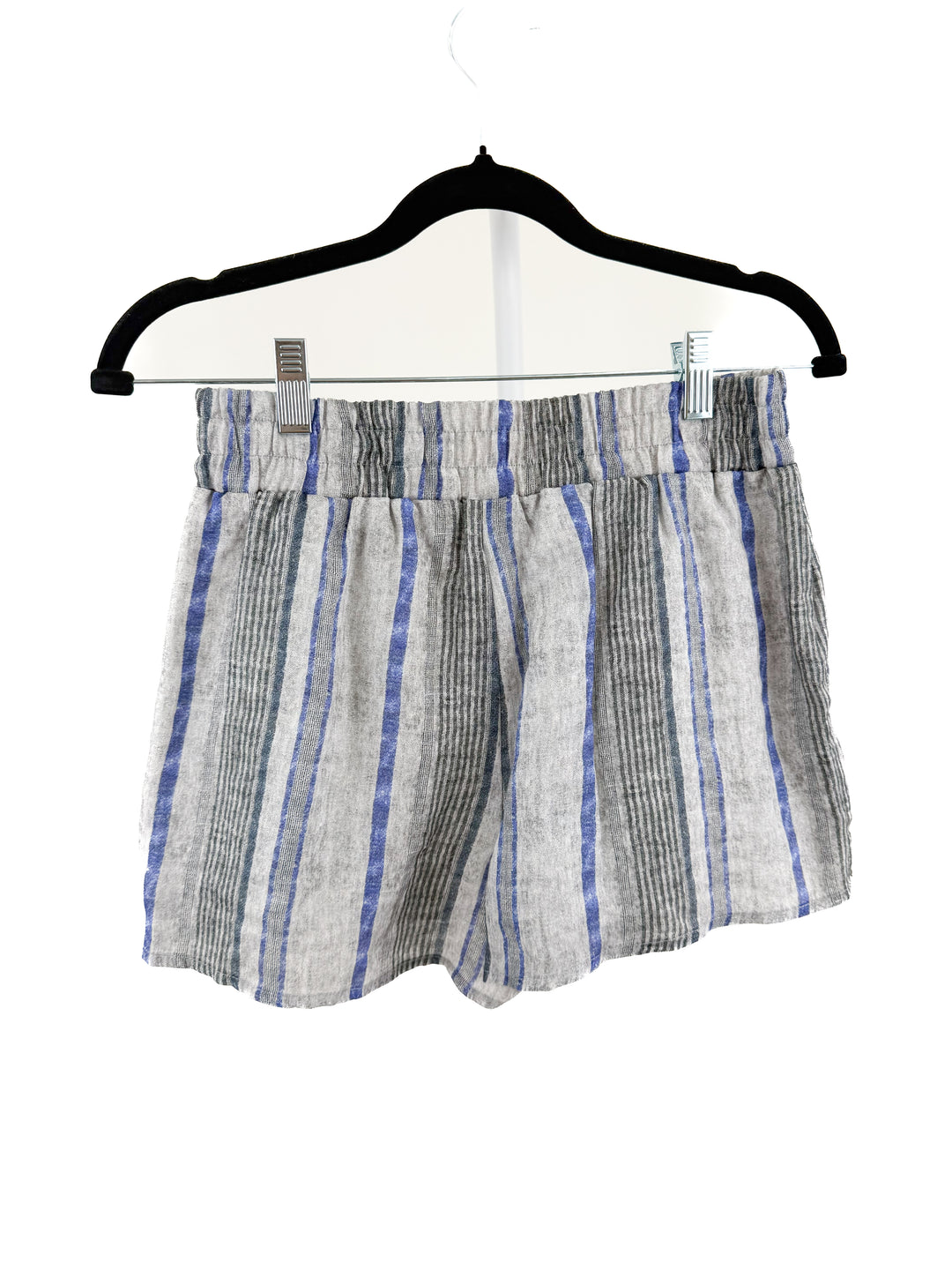 Lavender brown striped shorts NWT (s; retails for $132)
