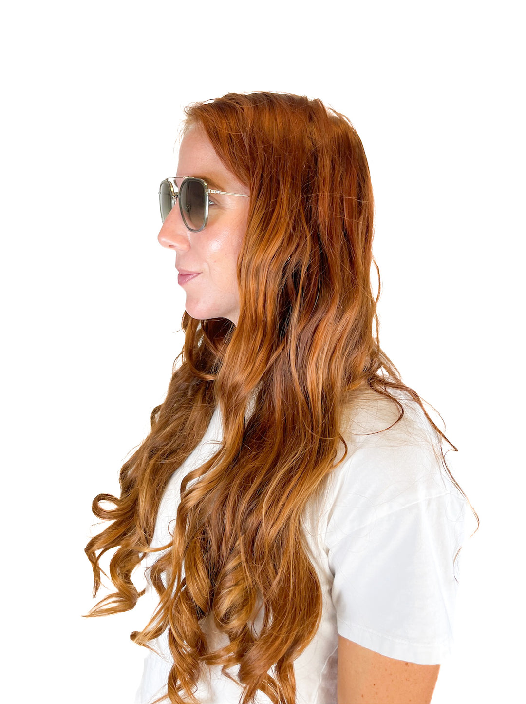Krewe Gray and Metal Sunglasses