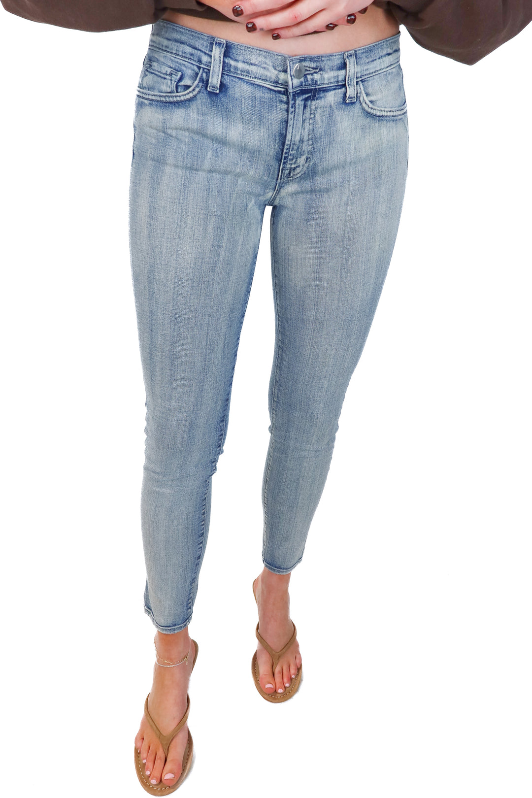 J Brand Light Wash Skinny Jeans (27)