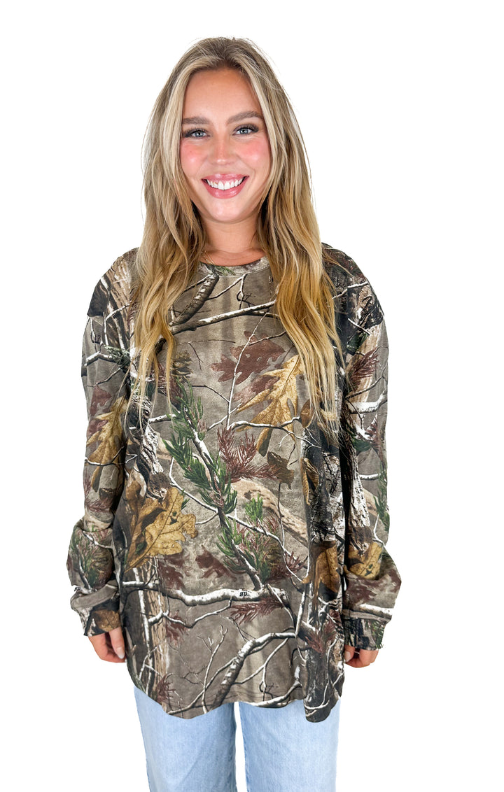 Code Five Camo Long Sleeve T-Shirt (XL)