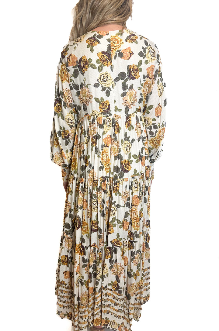 Free People Floral Maxi Dress NWT (XS)