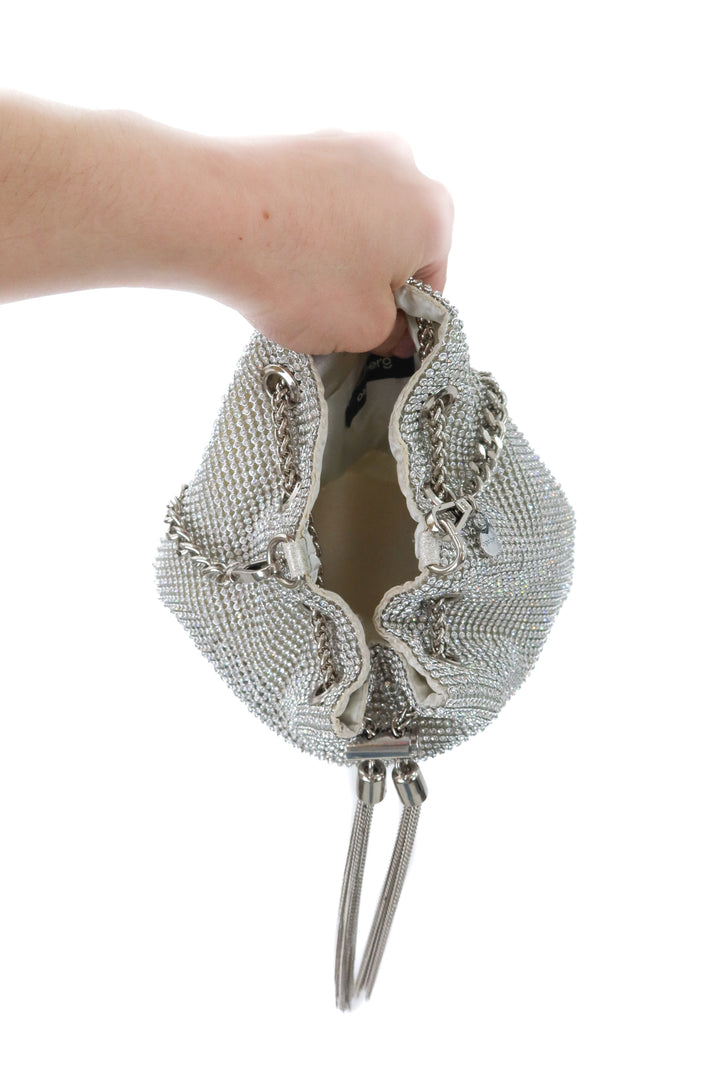 rhinestone mini bag (retail $85)