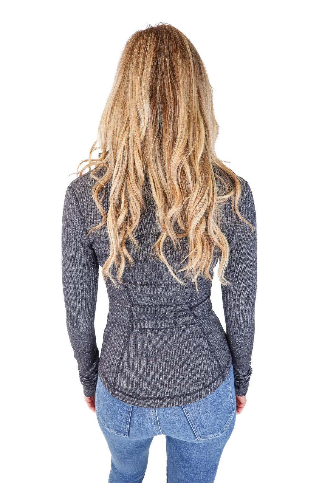 Lululemon Charcoal Zip Front Active Jacket (4)