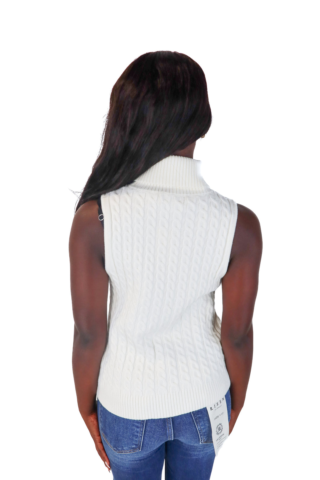 evereve white knit sleeveless top NWT (s; retails $98)