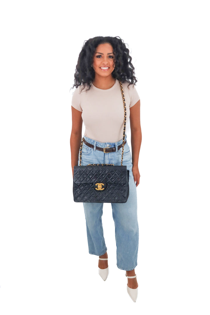 Chanel Maxi Single Flap (vintage)