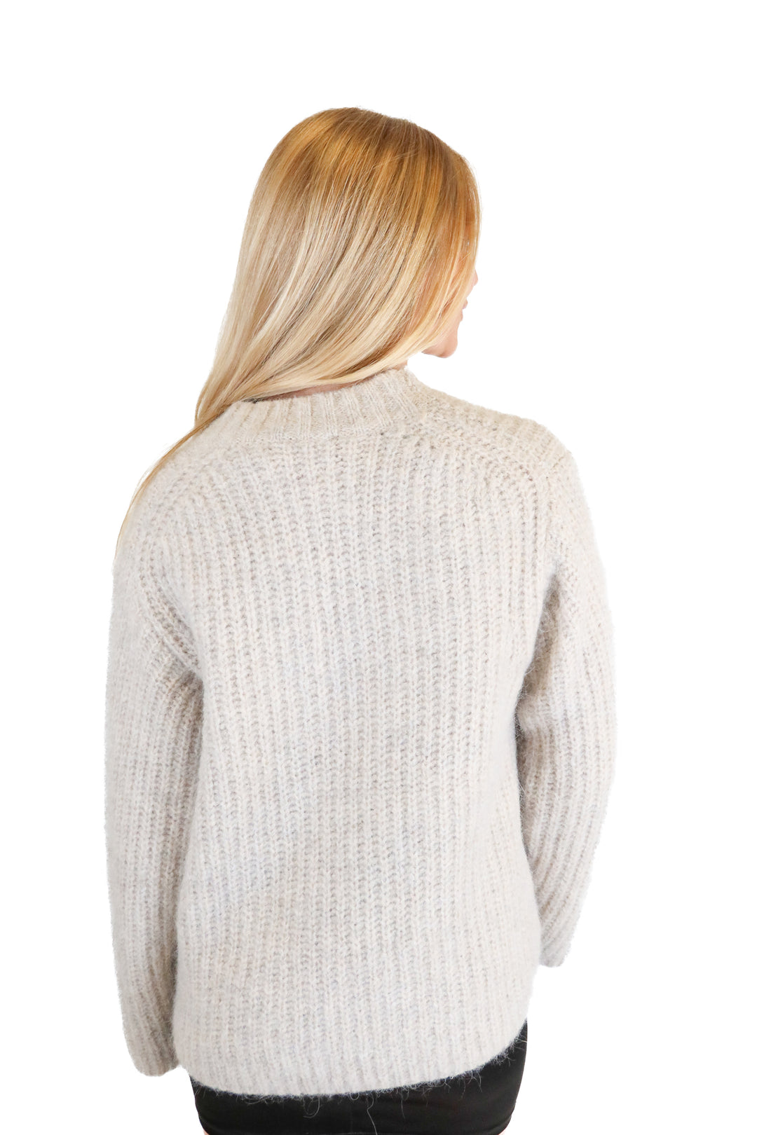Mint Velvet beige knit sweater NWT (S; $99)